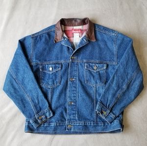 Marlboro Denim Jacket Size L Blue
